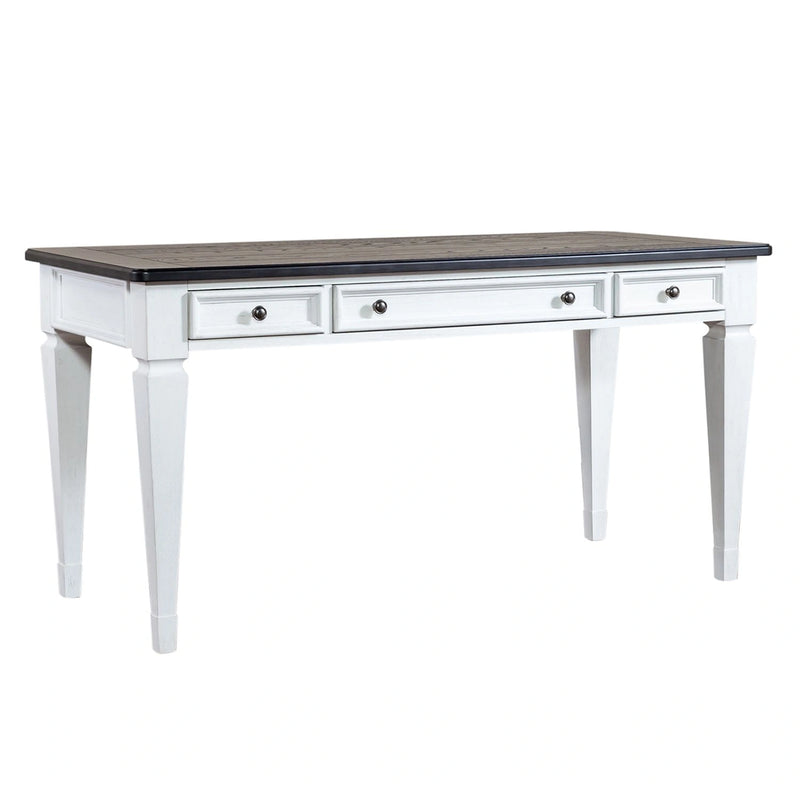 Allyson Park Writing Desk in Wirebrushed White image