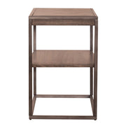 Jamestown Chair Side Table in Brown image