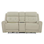 Carrington Loveseat w/Console P3 & ZG in Baja Stone image