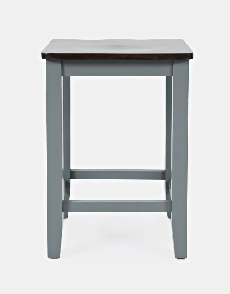 Asbury Park Backless Saddle Stool