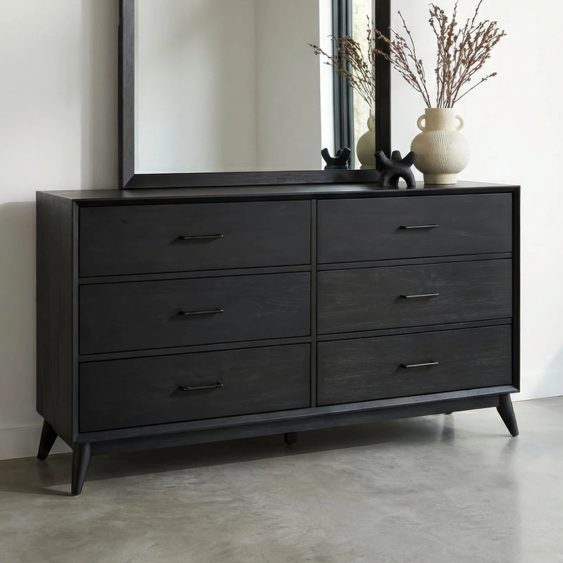 Century Modern 6 Drawer Dresser image