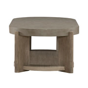 Affinity Cocktail Table in Dusty Taupe with Concrete Top image