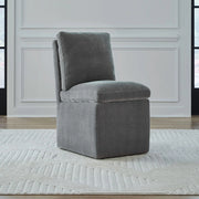 Accent Dining Accent Dining Chair w/ Casters - Sapphire image