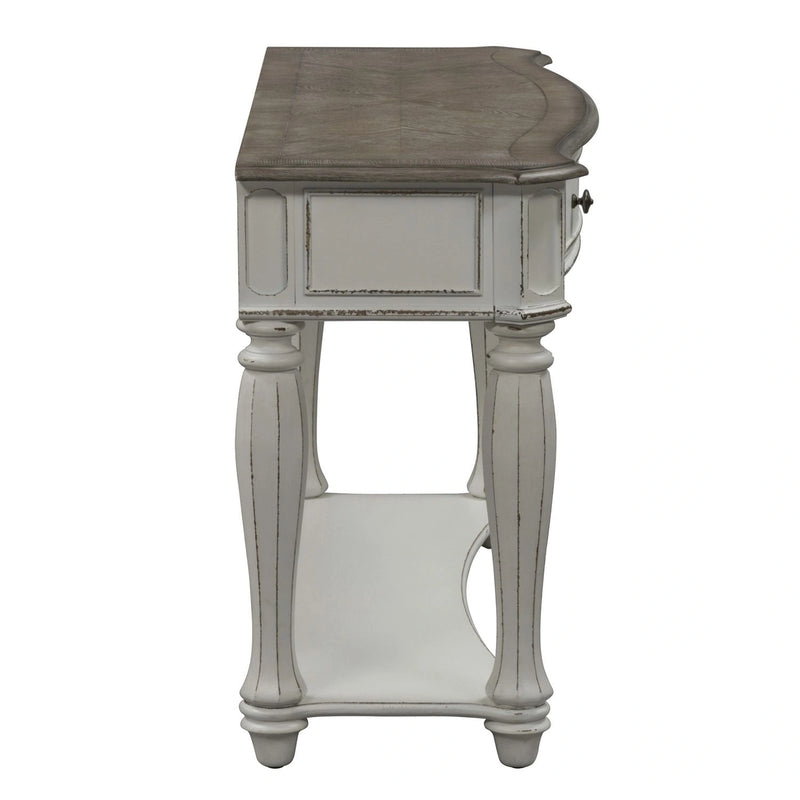 Magnolia Manor Sofa Table in Antique White image