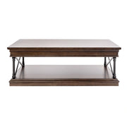 Tribeca Rectangular Cocktail Table in Cordovian Brown image