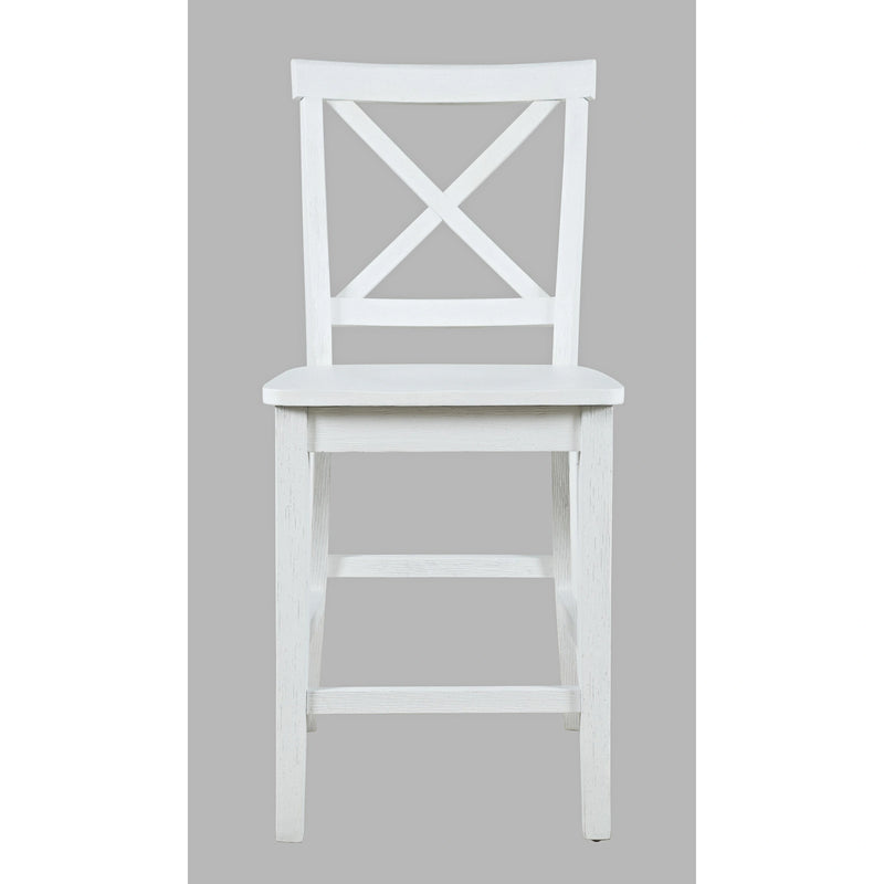 Eastern Tides X Back Counter Stool