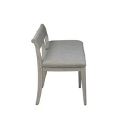 Farmhouse Reimagined Upholstered Bench (RTA) in Antique White image