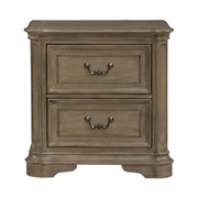 Magnolia Manor II 2 Drawer Nightstand in Weathered Bisque image