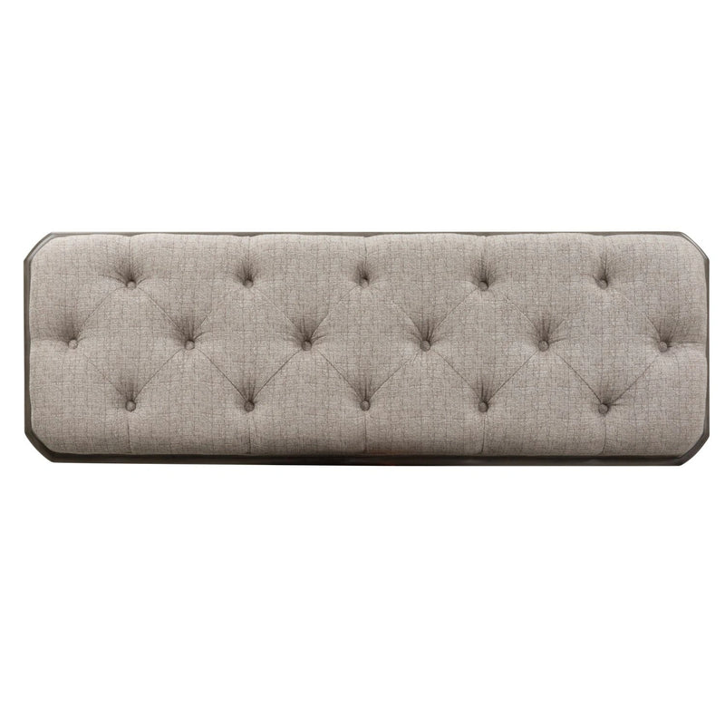 Magnolia Manor Bed Bench in Antique White image