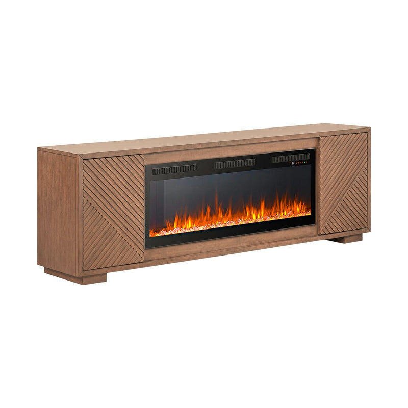 Fireplace TV Consoles 214 84 Inch Console w/ Fire FTS