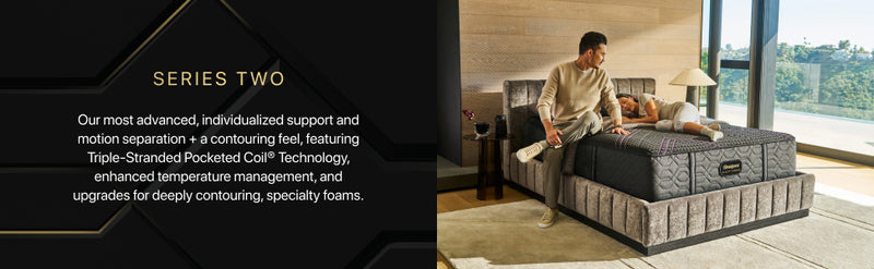 Beautyrest BlackÂ® Series Two 13.5" Hybrid Firm Mattress