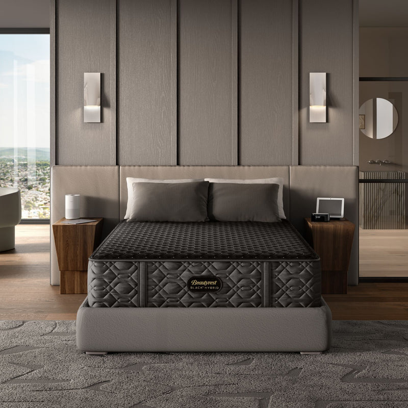 Beautyrest BlackÂ® Series Three 14.5" Hybrid Plush Mattress
